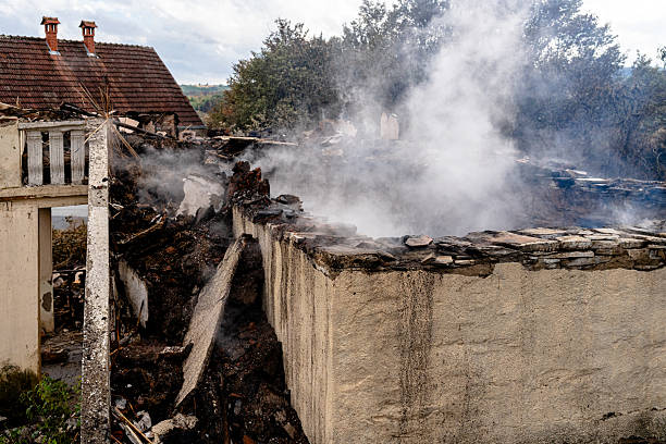 Professional Soot Cleanup technician working in Ferndale, MD